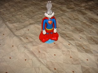 Boneco Bugs Bunny Superman Looney Tunes