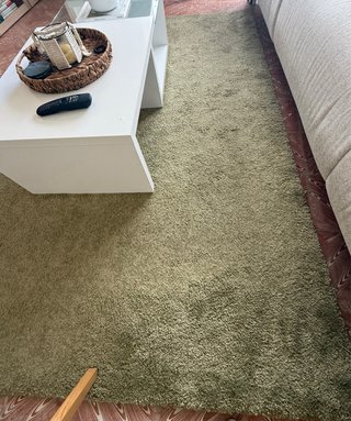 Alfombra Ikea Stoense Verde Oliva