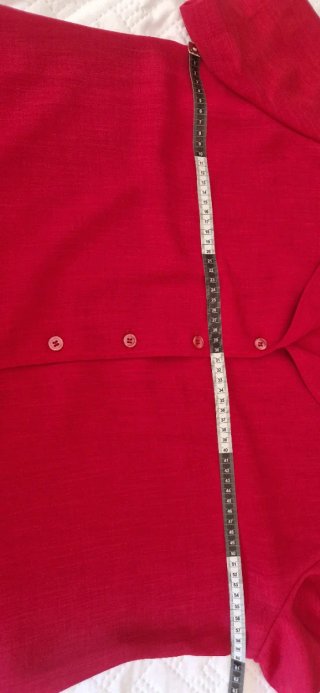 Camisa manga corta roja