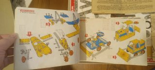 Meccano Metalling 3 Instrucciones piezas años 7