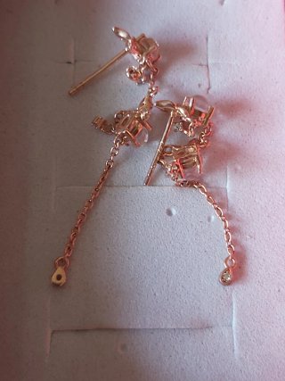 Pendientes Piedra Luna india