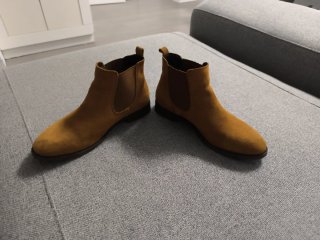 Botines estilo Chelsea Marrones