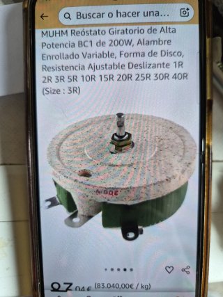 Resistencia MUHM BC1 500W