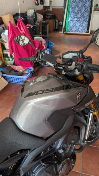 Yamaha MT-09 2016 ABS vendo o cambio