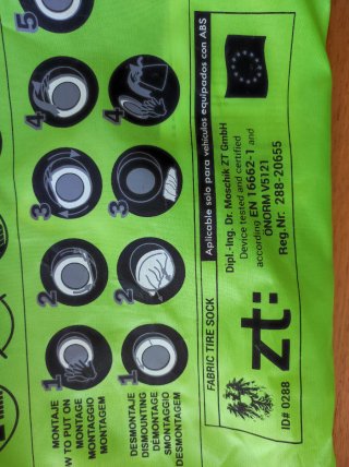 Fundas Nieve Antideslizantes ICETEX 4x4 nuevas