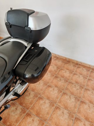 BMW RT Moto Touring Negra y Gris