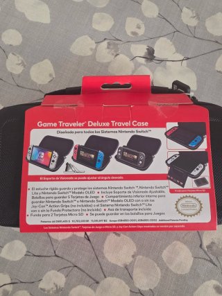 Funda Nintendo Switch Game Traveler Deluxe Purple
