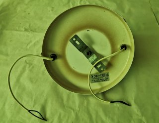 Lámpara de techo cerámica marrón