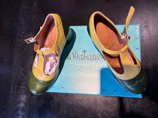 Zapatos Flapper Vintage Talla 35