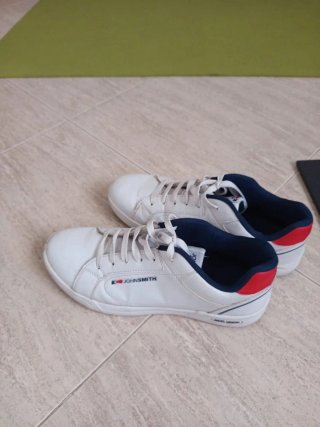 Zapatillas John Smith Blancas y Rojas