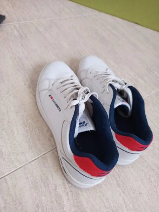 Zapatillas John Smith Blancas y Rojas