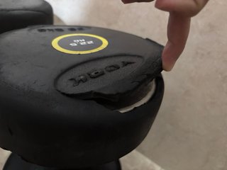 Mancuernas York 22.5 kg (Par)