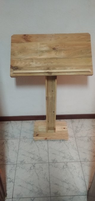 Atril rústico hosteleria carta restaurante