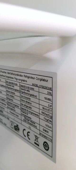 NEVERA COMBI HAIER NO FROST ENERGÍA A+