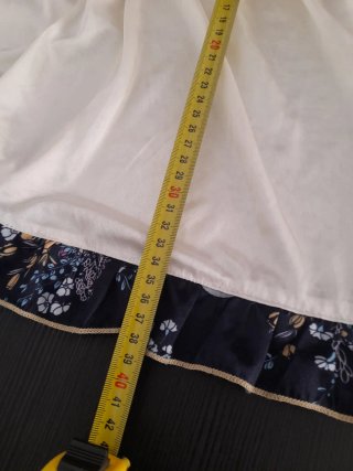 Pijama mujer floral y blanco
