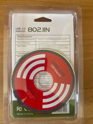 Adaptador WiFi USB 2.0 802.11n 300 Mbps