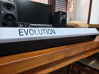 Teclado Controlador MIDI Evolution MK-249