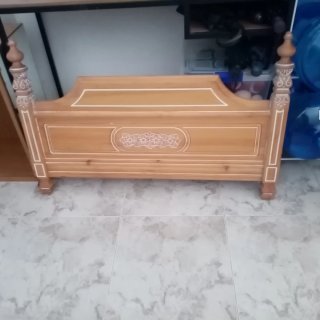 Piecero provenzal cama 90 madera