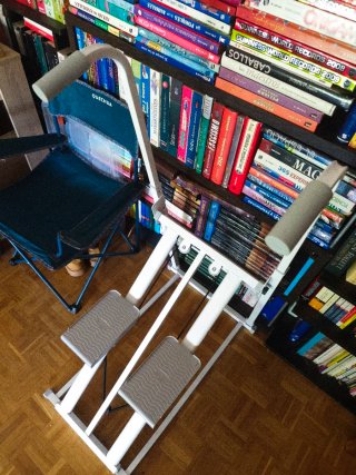 Máquina de escalada plegable