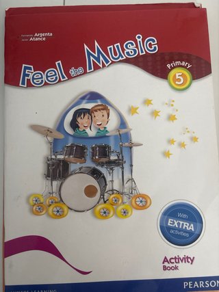 Libro Feel the Music 5 Primaria ISBN 978-842056439