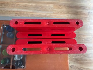 Revistero Kartell 4676 1972 Rojo