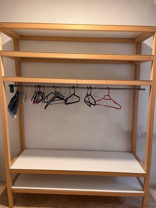 Armario vestidor madera
