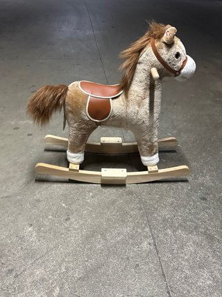Caballito de madera balancín con sonidos