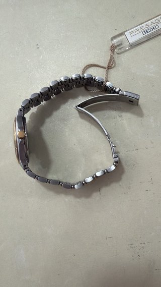 Seiko Cronógrafo Cuarzo Oro/Plata