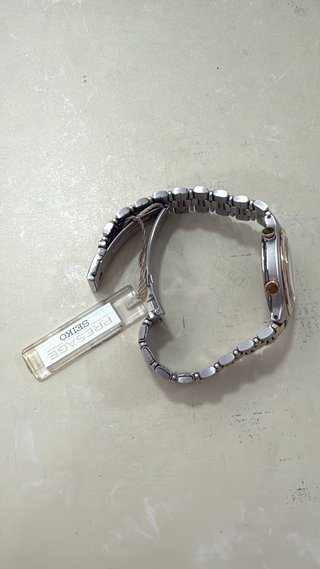 Seiko Cronógrafo Cuarzo Oro/Plata