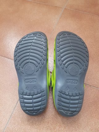 Crocs Lima/Gris Talla M8 W10 (41-42)