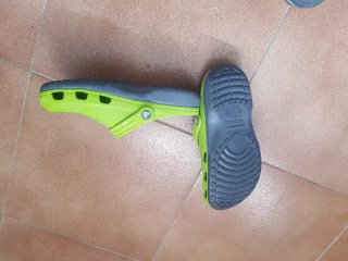 Crocs Lima/Gris Talla M8 W10 (41-42)