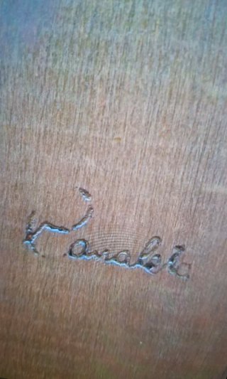 Estantería Antigua Madera y Cristal