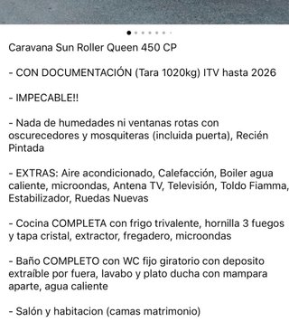 Caravana Sun Roller Queen 450 CP (2009)