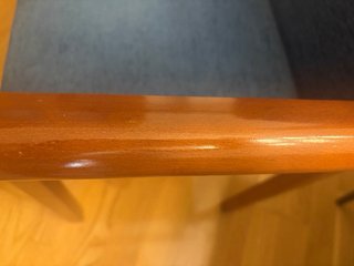 Juego 4 sillas tapizadas madera cómodas y elegante