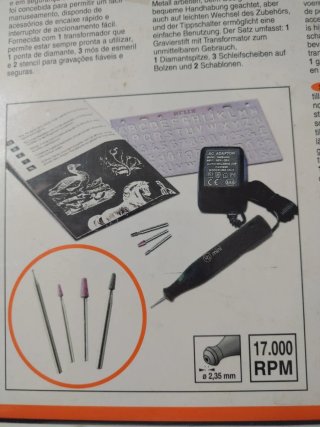 Mini Kit per Incisioni PG - NUOVO sigillato