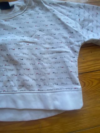 Sudadera Fila blanca