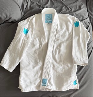 Kimono Kingz One Talla Única Blanco