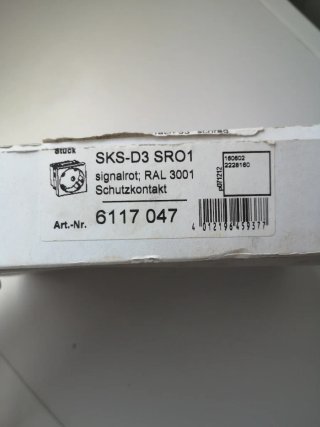 Pack 20 Enchufes OBO Bettermann SKS-D3