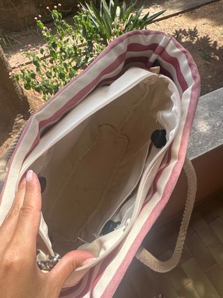 Borsa Obag con manici in corda