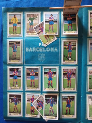 ÁLBUM COMPLETO CROMOS FÚTBOL LIGA ESTE 1979-80