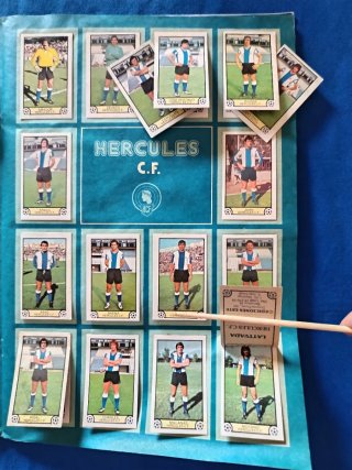 ÁLBUM COMPLETO CROMOS FÚTBOL LIGA ESTE 1979-80