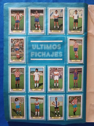 ÁLBUM COMPLETO CROMOS FÚTBOL LIGA ESTE 1979-80