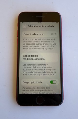 iPhone SE (2020) PRODUCT(RED) + Caja + Funda
