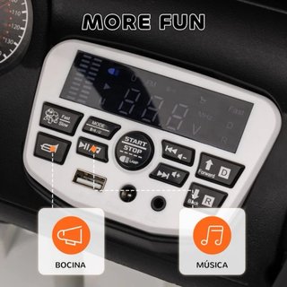 Coche eléctrico infantil todoterreno