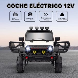 Coche eléctrico infantil todoterreno