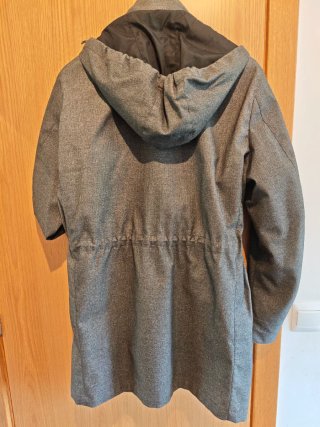 Abrigo Pedro del Hierro Gris/Negro 2 piezas