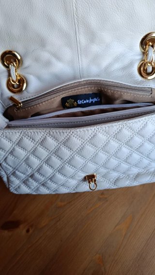 Bolso piel acolchado tipo Chanel