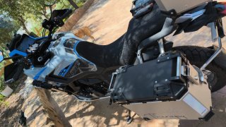 Zontes 703F Adventure Moto Azul/Plata
