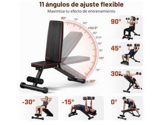 Banco de Pesas Home Gym Negro