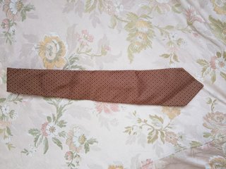 Cravatta Seta Gianni Versace Marrone Viola italia